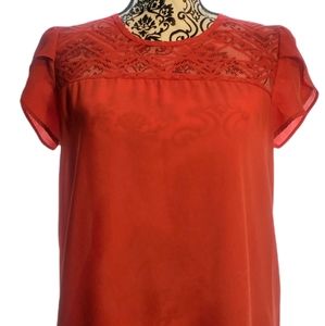 SALE 5 items/$20 🌞 Meraki Orange short sleeve top